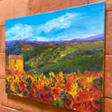 Vintage oil on canvas