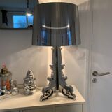 Lampe à poser bourgie chrome kartell