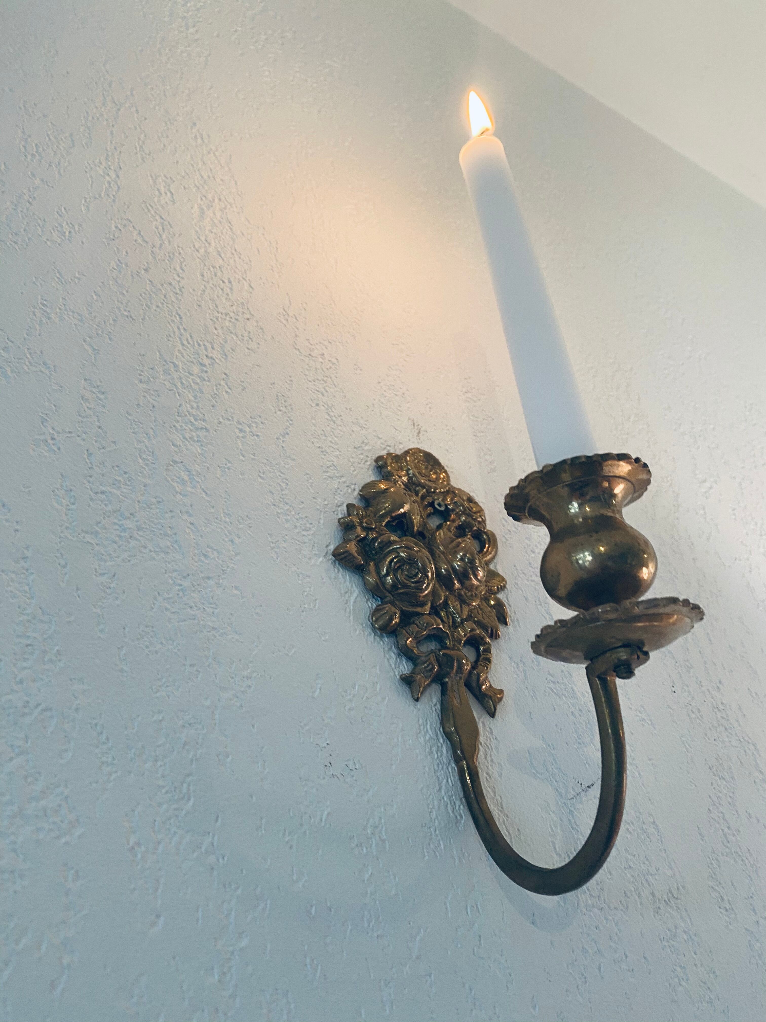 Ancient wall candlestick