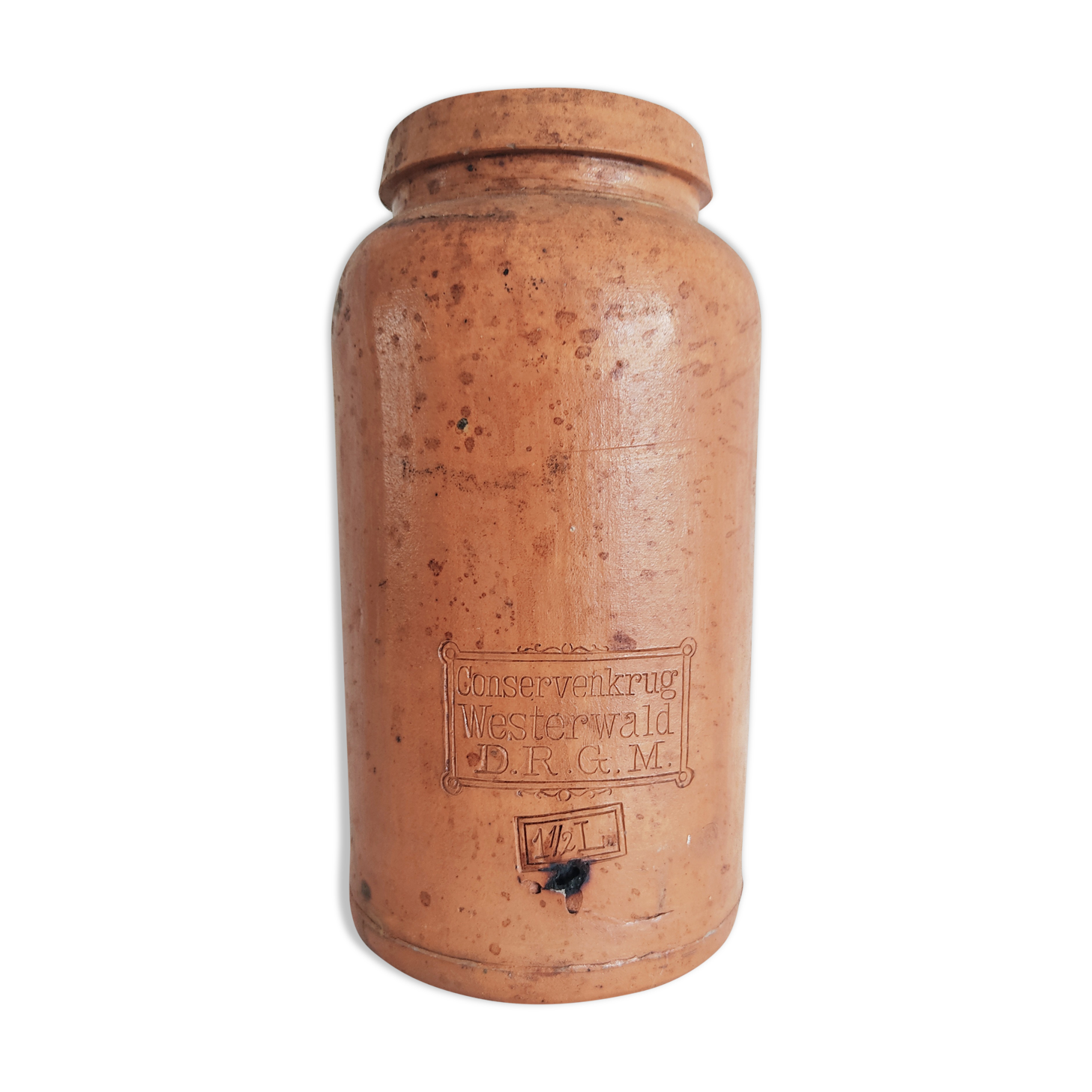 Conservation pot vase Conservenkrug Westerwald 1910