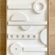 Tableau blanc en bois