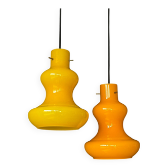 Suspensions Massimo Vignelli pour Gino Vistosi, Murano Années 60