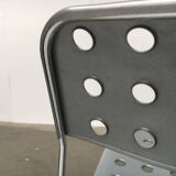 Omkstack Postmodern Chair from the vintage space age by Rodney Kinsman for Bieffeplast