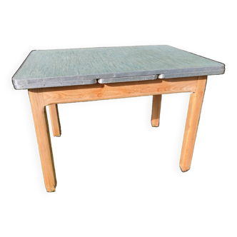 Table années 50 avec rallonge