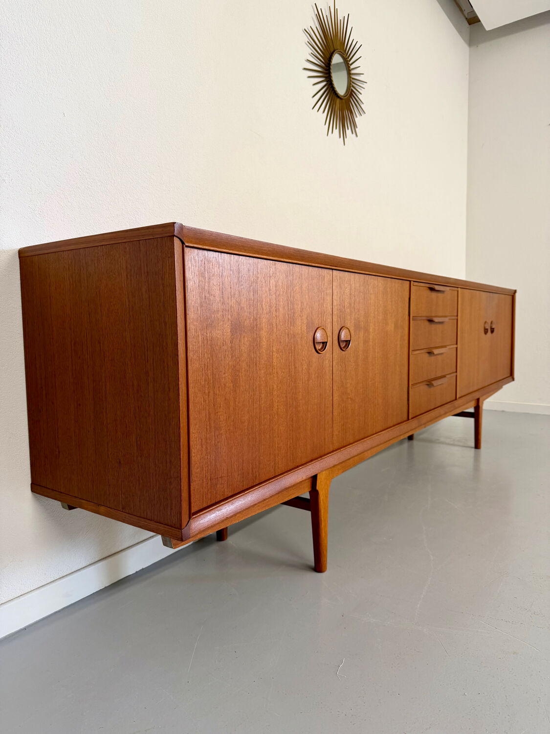 Vintage Scandinavian sideboard designed by Marten Franckena Fristho.