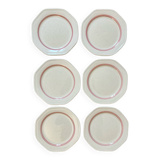 Set of 6 dessert plates