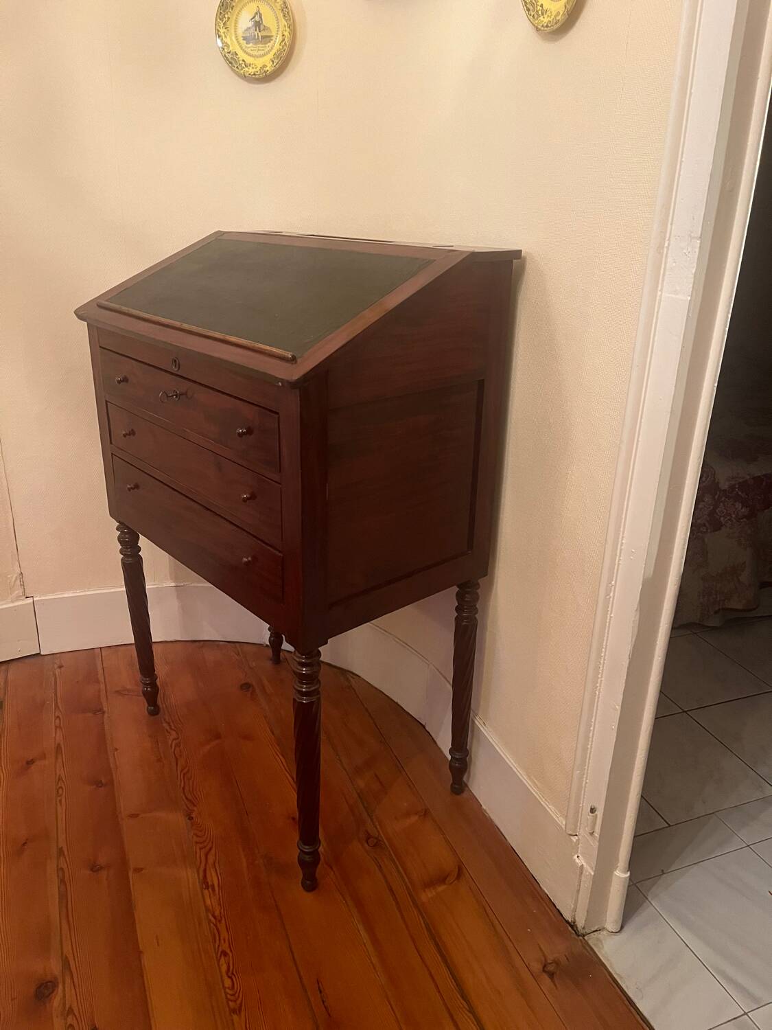 Mahogany writing desk