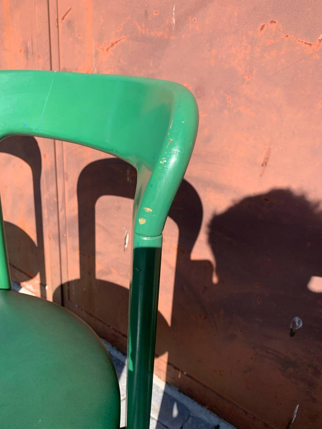 6 Bruno Rey Kush & coVerte Stackable Chairs Circa 1970