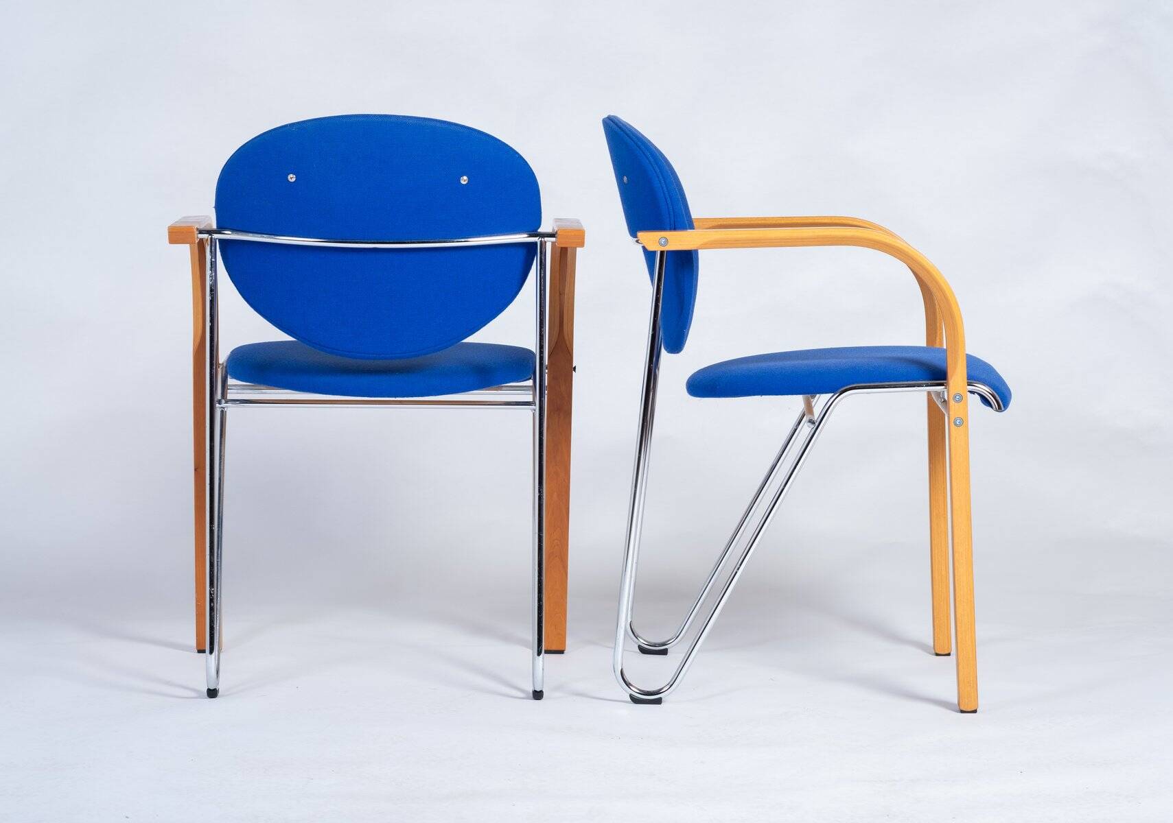 Stackable Chairs by Four Design, Denmark, 1980s, Set of 6