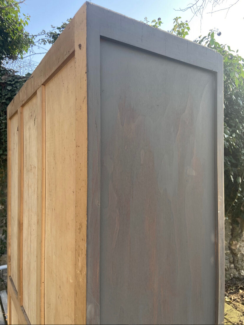 Old parisian wardrobe