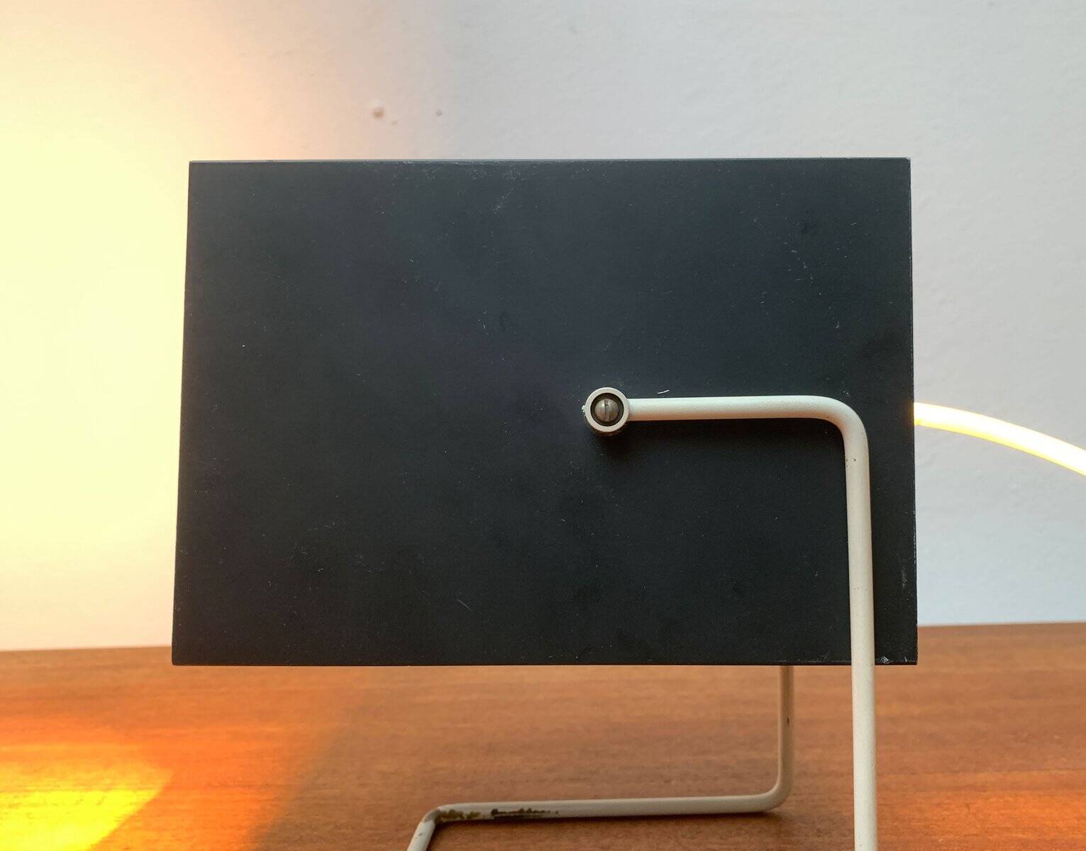 Mid-century minimalist table lamp by Wilhelm Braun Feldweg for Doria Leuchten, 1960s.