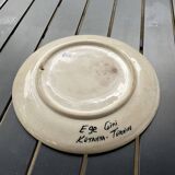 Antique plate KUTAHYA enamels