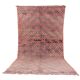 Pink Vintage Moroccan Rug 180 x 360 - Berber Wool Rug - Handmade Rug Boho