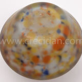 Murano vase with inclusions