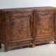 Pine buffet with two doors and scalloped panels – China, circa 1950