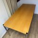 Bureau USM Haller en hêtre plaqué naturel vernis