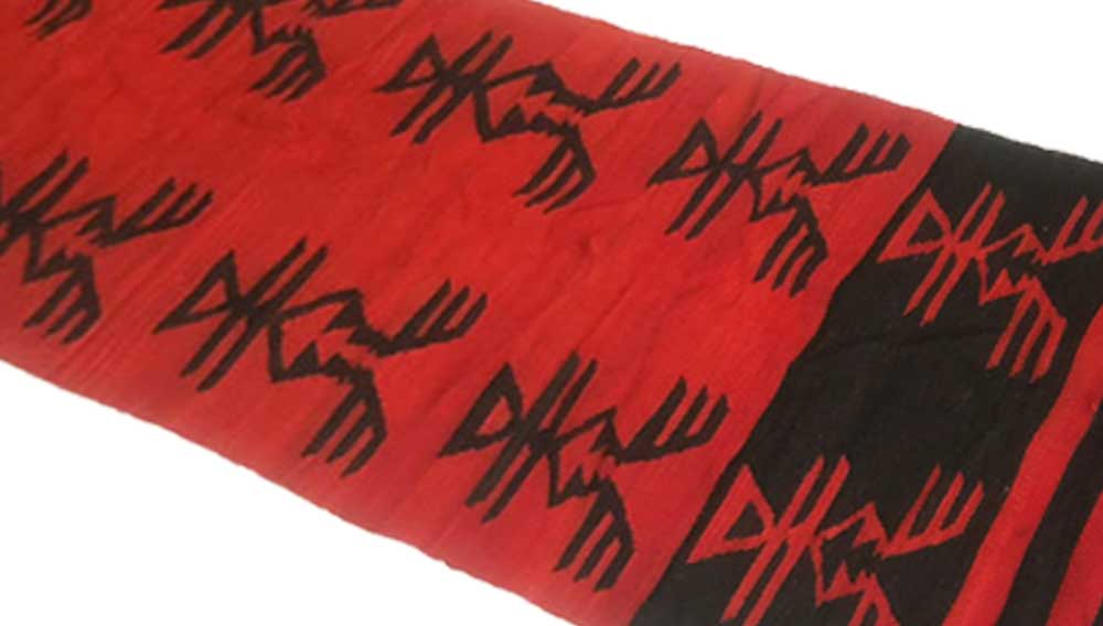 Handmade persian kilim n.148 320x68cm