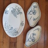 Dish and 2 Terre de Fer dishes