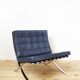 Chaise Ludwig Mies van der Rohe MR90 Barcelone pour Knoll International
