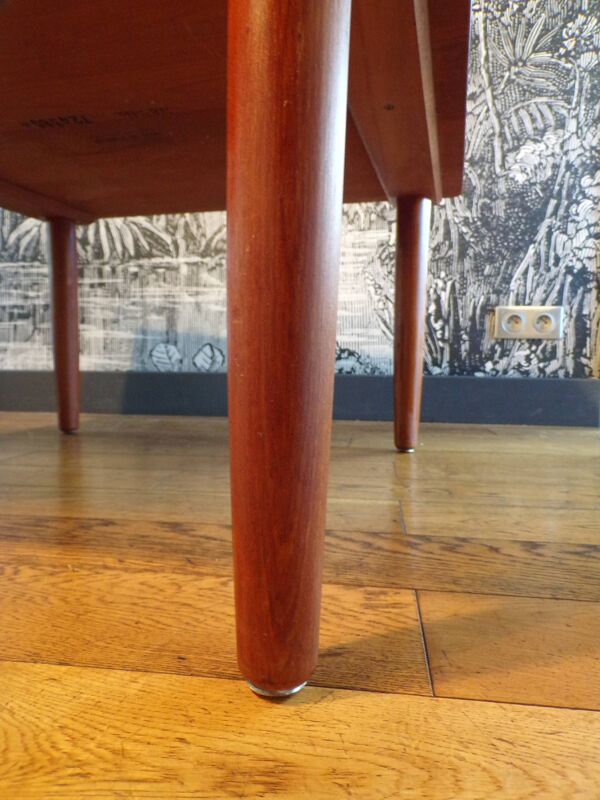 Table basse Niels Bach Danemark en teck 83x83cm