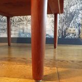 Niels Bach Denmark teak coffee table 83x83cm