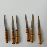 Selency bamboo knives x Monoprix Croisé Laroche