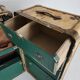 1930s wardrobe steamer trunk by Hartmann – goat skin chest