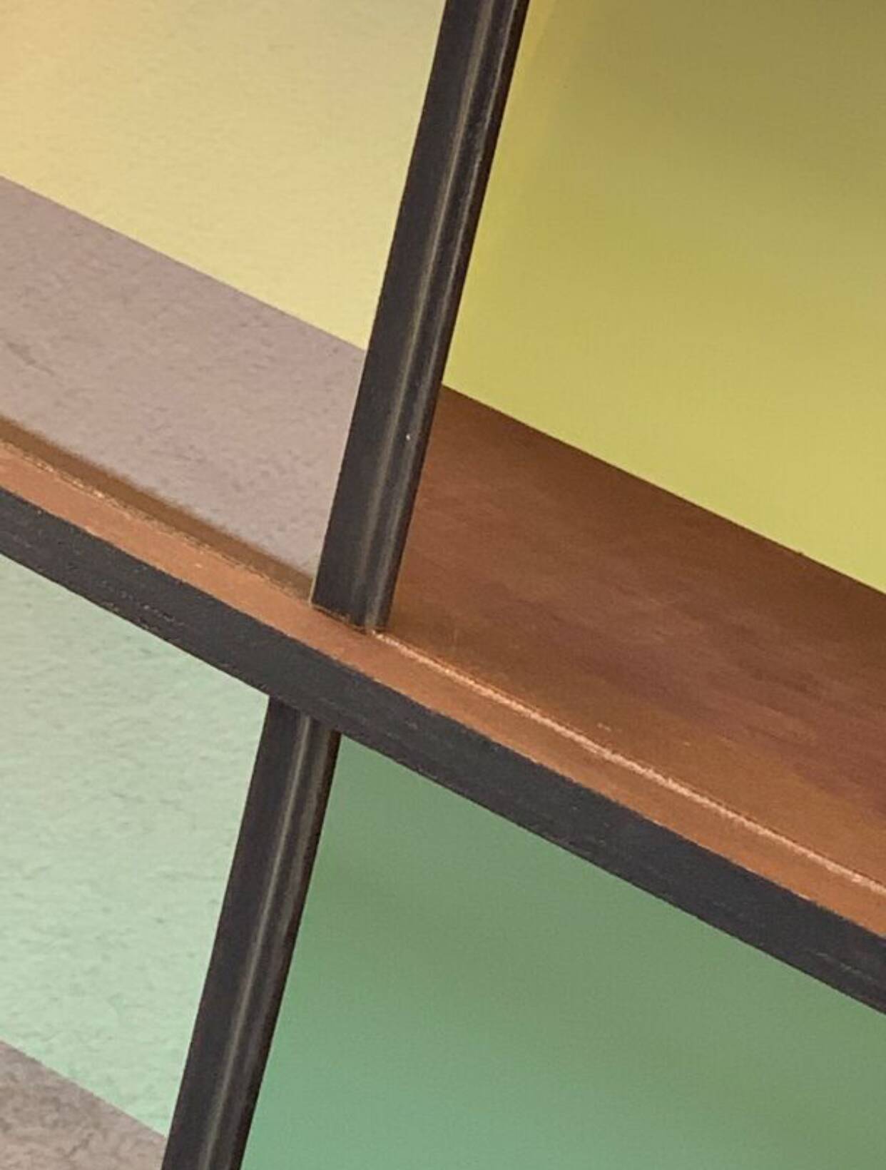 Bibliothèque vintage vitrée Alta 1950