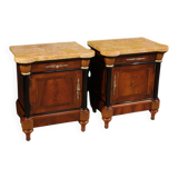 Pair of 20th-century Italian bedside tables