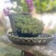 Woven ceramic basket