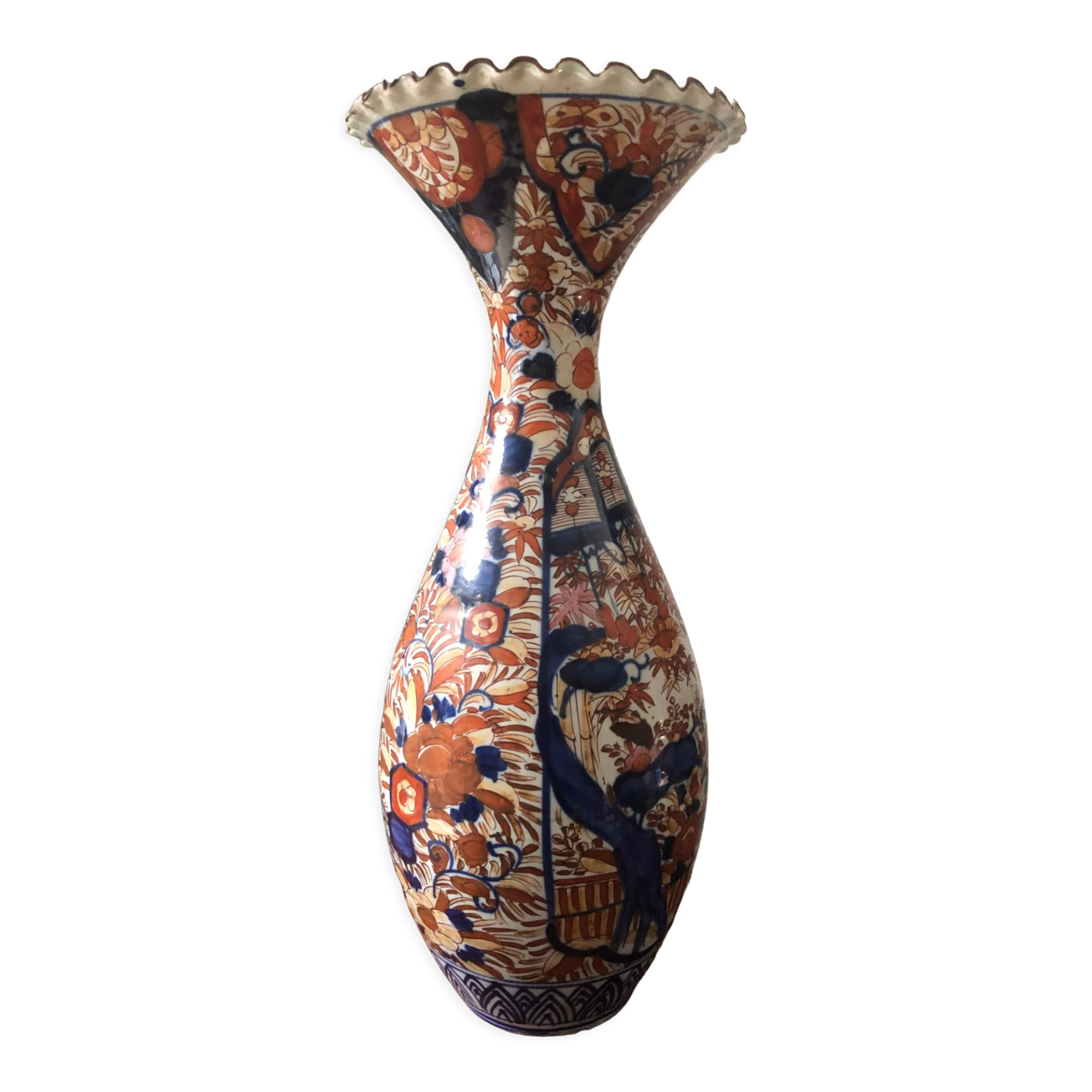 Large vase IMARI Japan 19th