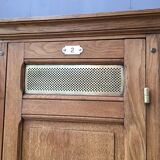 30s Oak cloakroom from the national bank in France