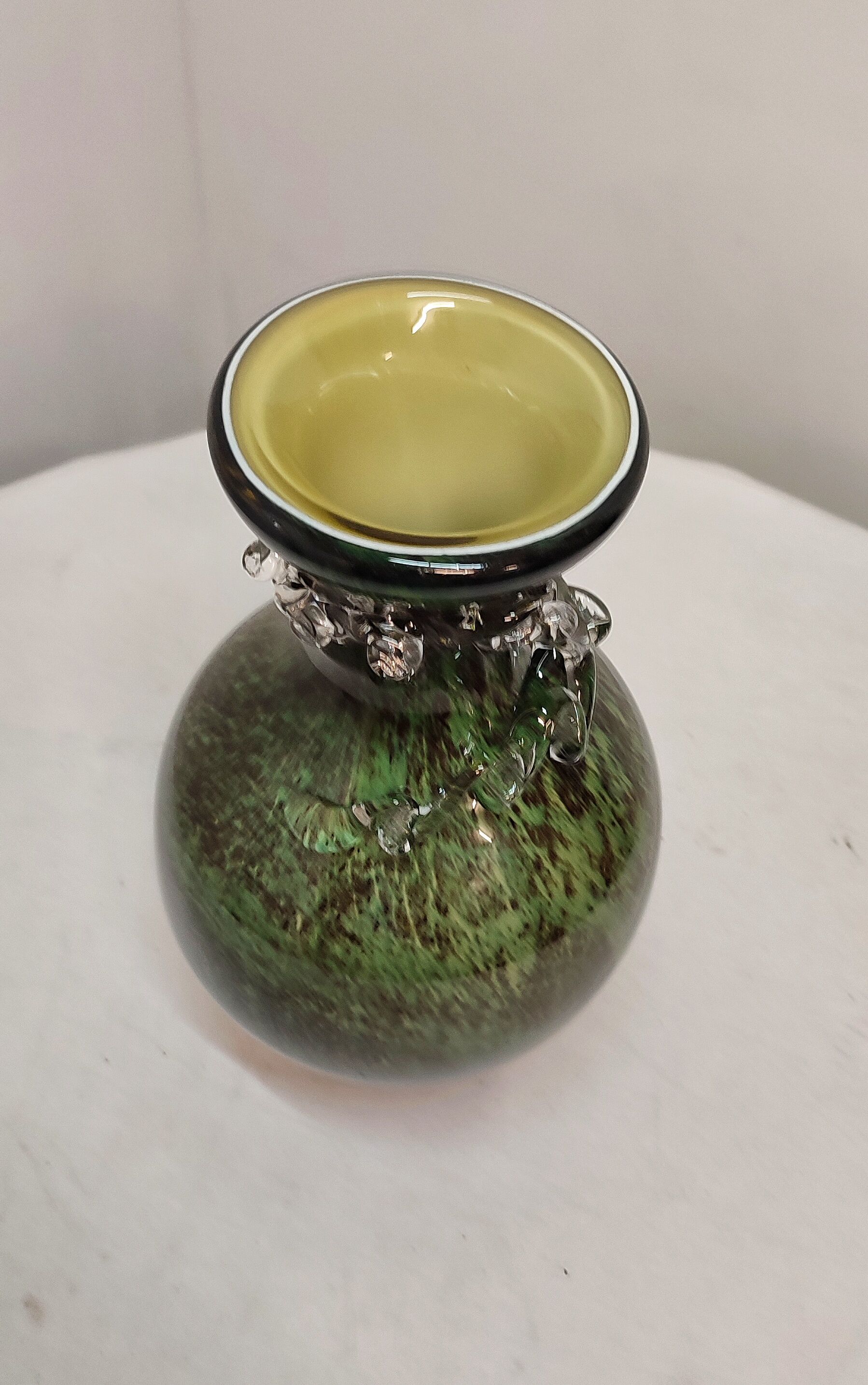 Murano glass vase. Italy, 1970s.