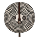 Large wooden sun mask (Burkina Faso)