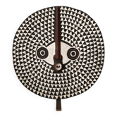Large wooden sun mask (Burkina Faso)