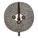 Large wooden sun mask (Burkina Faso)