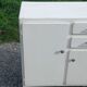 Parisian sideboard with white patina from the 1950s