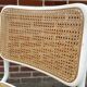 Set of 4 Cesca b32 model chairs in white by Marcel Breuer