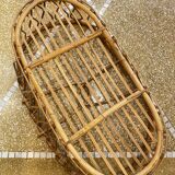 Rattan child crib