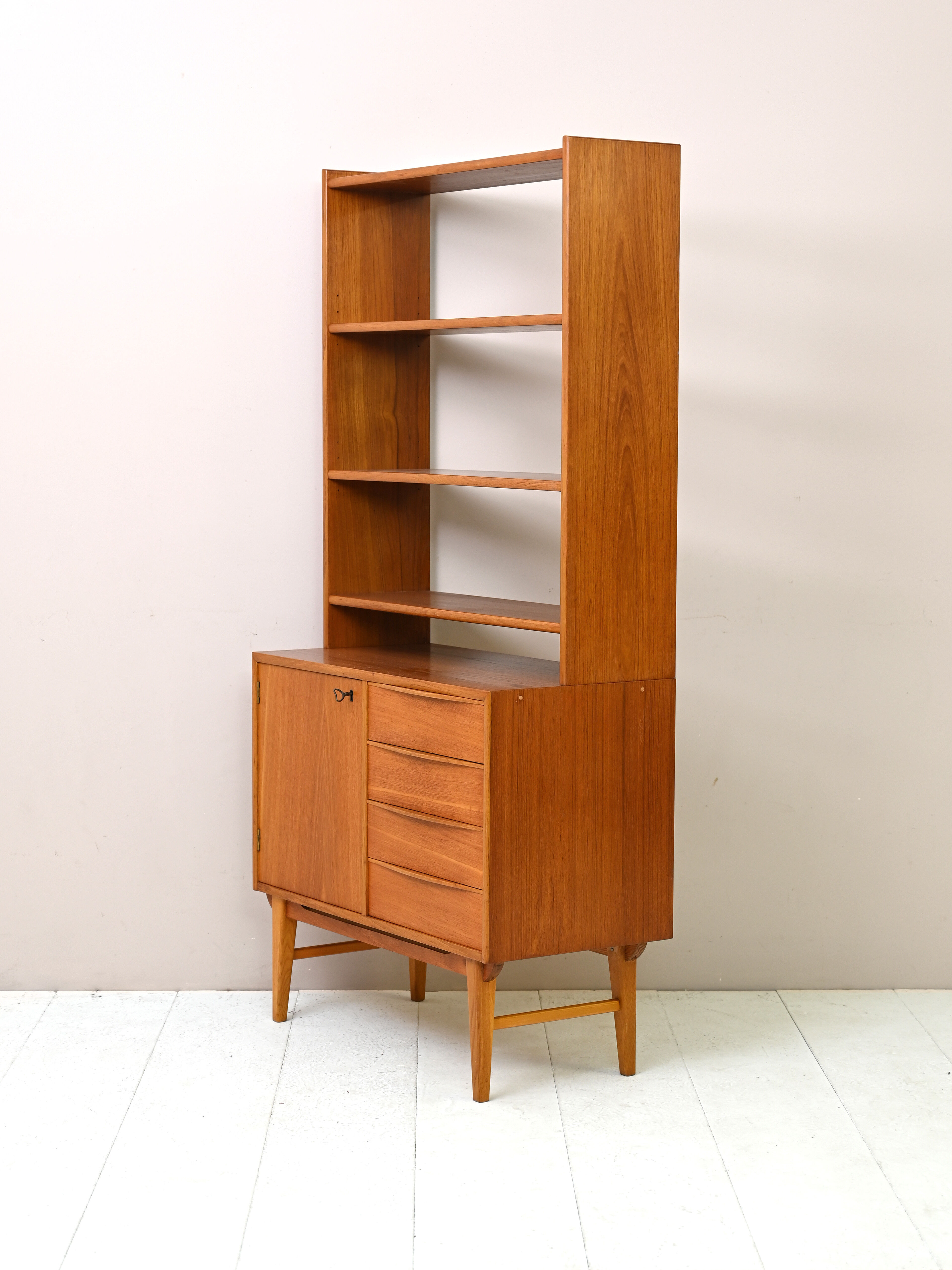 Scandinavian modular bookcases