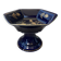 Vintage footed cup bareuther bavaria, cobalt and gold porcelain, 1st year.