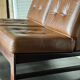 Scandinavian leather sofa