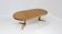 Vintage Danish round extendable dining table 1960s