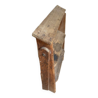Escabeau ancien bois