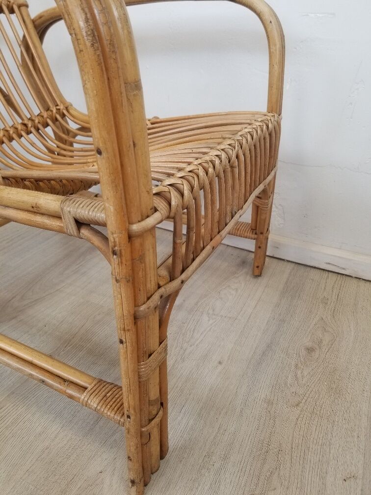 Vintage rattan chairs