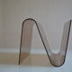 Modernist magazine holder pop space age plexiglas smokes vintage 70 years