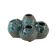 Ceramic vase – flower frog, Danish design, 1960s, made in Denmark