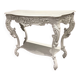 Louis XV style console table in patinated wood, 19th century