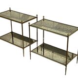Maison BAGUÈS style - Pair of Side Tables