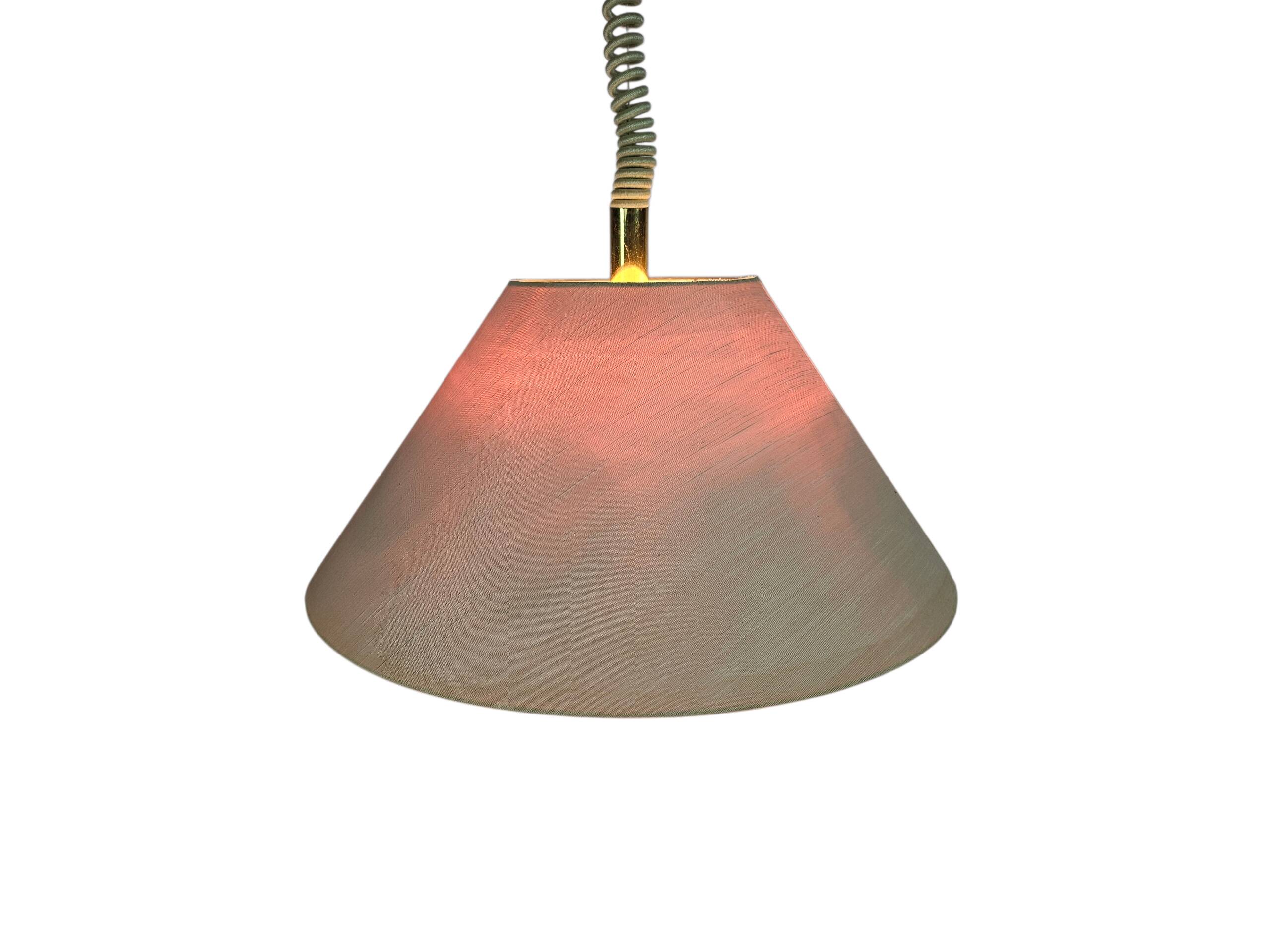 B + M Leuchten - Hollywood Regency style - W-Germany - brass - steel - 80's